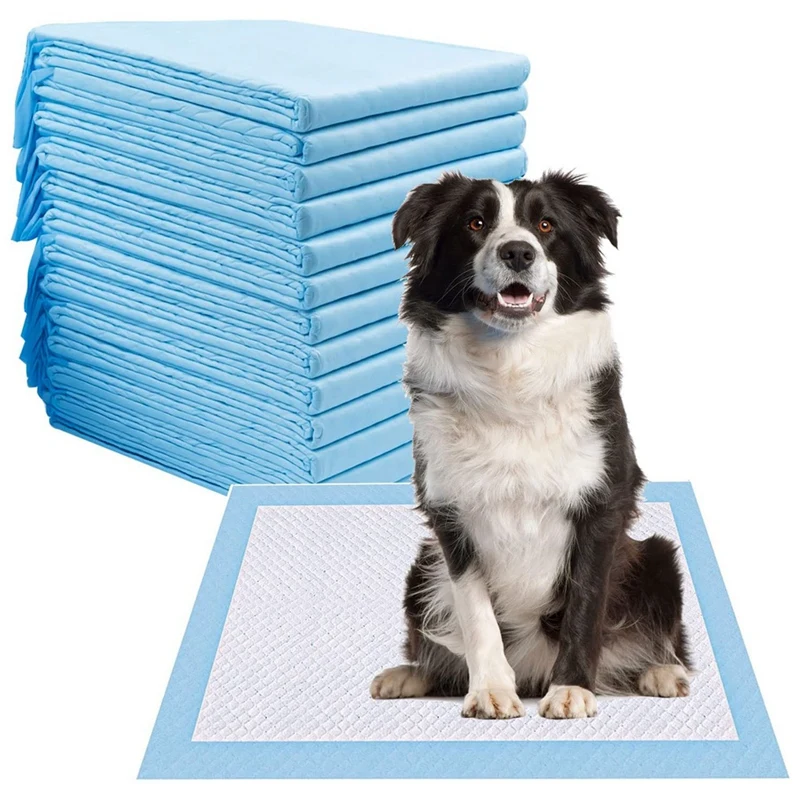 

Dog Pee Pads, Disposable Dogs Training Potty Pads,Pet Training Pads Strong Absorption Floor Mat