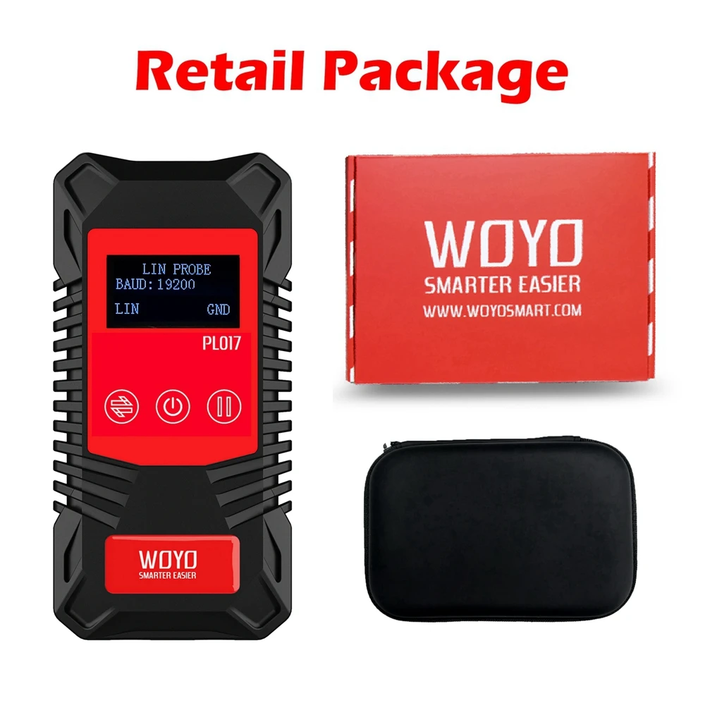WOYO PL007 CAN LIN PWM Tester, Auto-erkennen CAN-H & CAN-L, lesen Baudrate, für Kfz-Diagnose-Tool – Detail 13