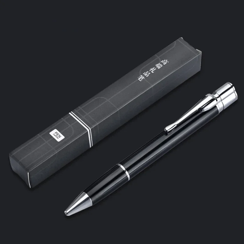 New Round Pen Inflatable Windproof Lighter Multi functional True Pen Gas Direct Charge Personalized Signature Pen Business Gift