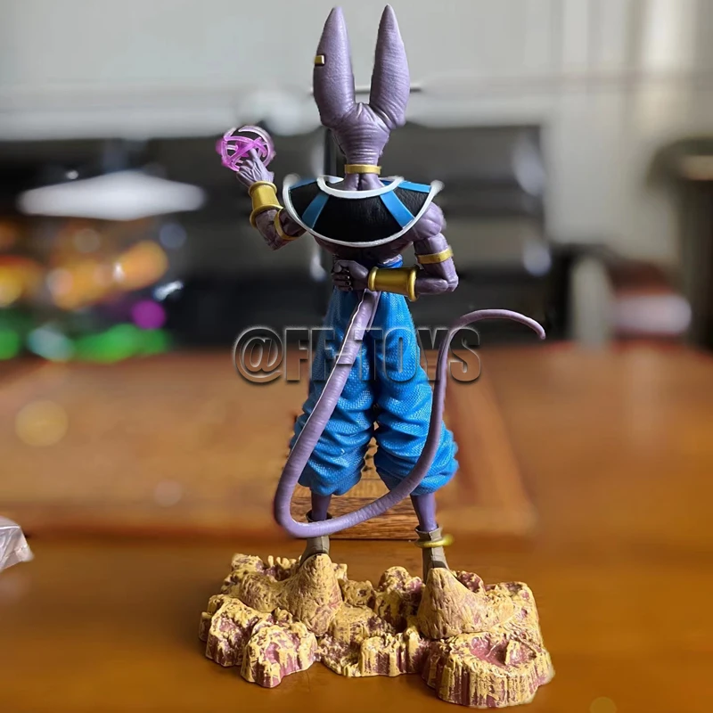 In Stock 30cm Anime Dragon Ball Z Beerus Figure Super God of Destruction Figures Collection Model Toy For Children Gifts