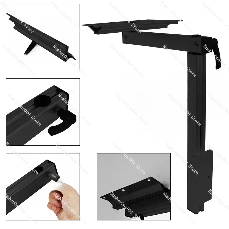 Suitable Type RV Rotating Bracket Modified Yacht Activity Rotating Table Foot Detachable Table Frame Hidden Table Leg