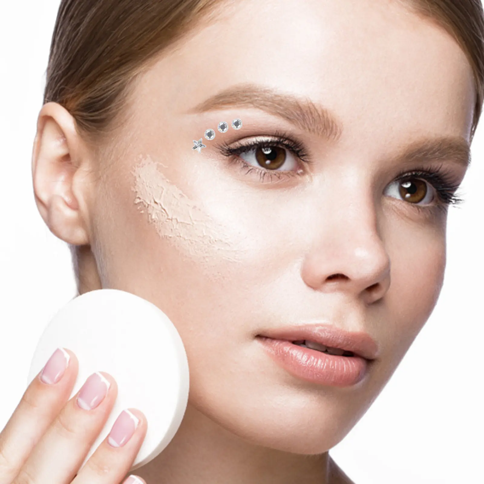 

Набор самоклеящихся страз и жемчужин для лица, тела, глаз, ногтей, телефона, рукоделия, праздников, вечеринок, аксессуары для макияжа