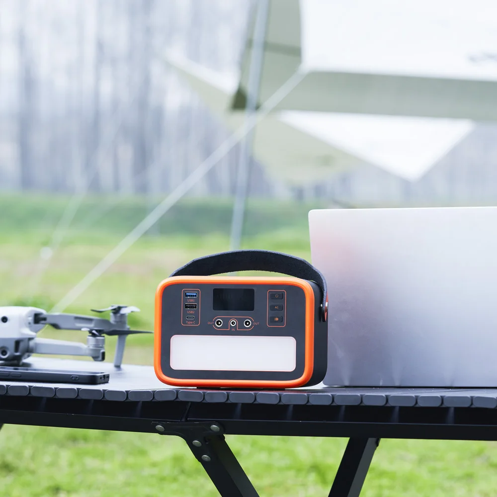 200W Portable Power Station 110V/220V AC Portable Engergy System With LiFePO4 Battery 153.6Wh Power Bank Power Banks