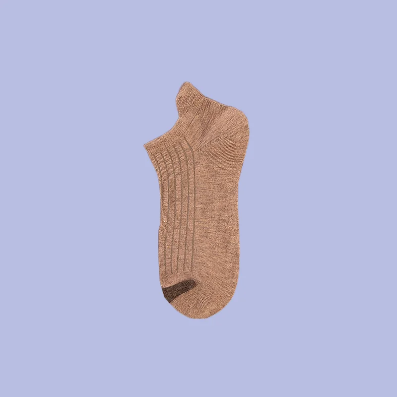 5/10 Paar dünne flache, tief geschnittene Baumwoll socken Herren Sommer atmungsaktive lässige schweiß absorbierende Socken kurze Herbst Sportboot socken