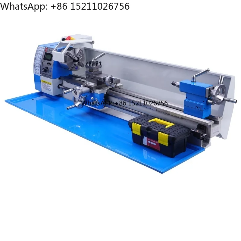 210 Mini CNC Wood Lathe  Compact Precision Lathe for Woodworking  DIY Craft Small Project Digitally Controlled Home Workshop Use