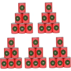 6-30pcs Soft Bullet Target, EVA Bullet Dart Target Compatible With Nerf Blasters Guns(2.36×1.57 Inch)