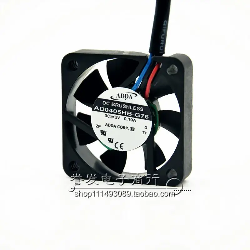 NEW ORIGINAL AD0405HB-G76 5V 0.19A 4010 40x40x10mm COOLING FAN RADIATOR