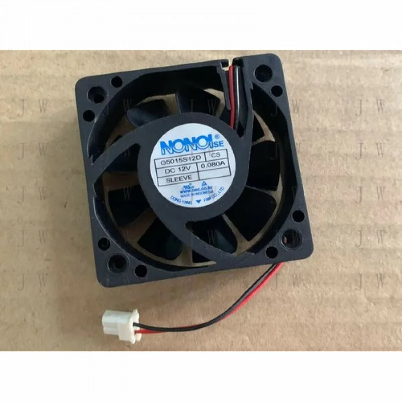

DDJ 1PCS FOR NONOISE G5015S12D 5015 CS DC12V 0.080A 5CM ultra-quiet cooling fan