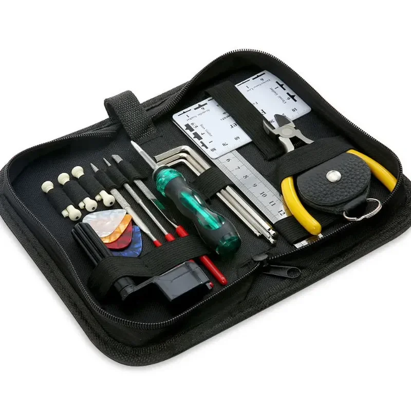 for Guitar Repair Kit File Wrench Chord Spacing Ruler Cutting Winder Polished PINS