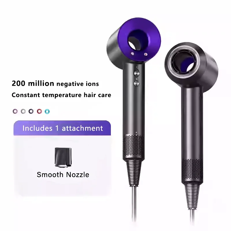

Professional Leafless Electric Hair Dryer 200 Million Negative Ions Hair Care Home Hair Salon Styling 2000W High Power Hairdryer