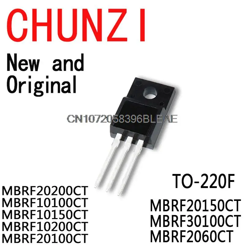 10 шт. TO-220F MBRF20200 MBRF10150CT MBRF10200CT MBRF20100CT MBRF20150CT MBRF30100CT MBRF2060CT MBRF20200CT MBRF10100CT