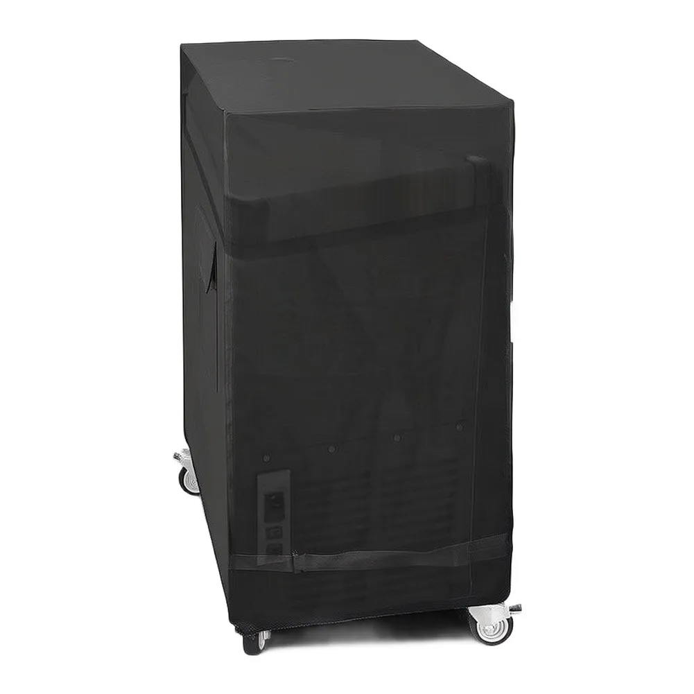 Oxford Cloth Refrigerated Cart Cover 95x50x92CM Black for Dust Debris Rain and UV Protection For Outdoor Storage