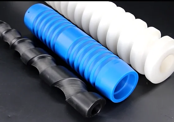 High quality reliable plastic screw conveyor screw parts auger