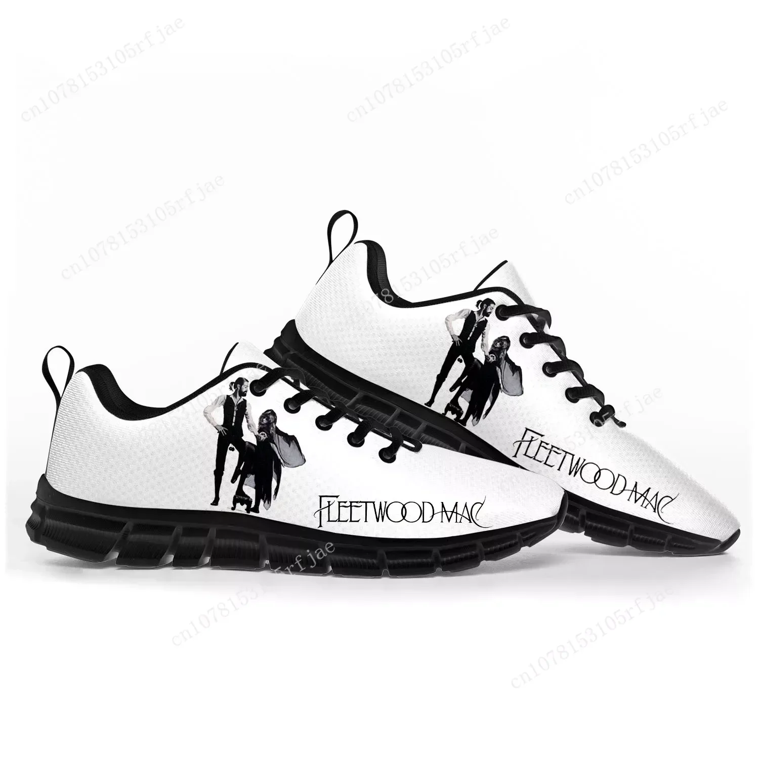 

Fleetwood Mac Sports Shoes Mens Womens Teenager Kids Children Rock Band Sneakers Custom High Quality Couple Shoes Black