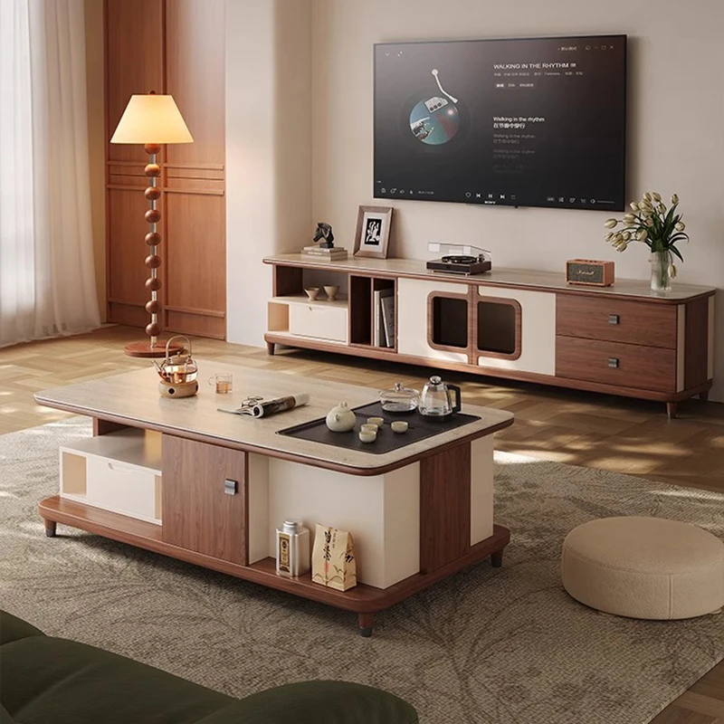 

Moving Standing Side Table Writing Dinner Designer Storage Organizer Living Room Coffee Table Luxury Meubles Home Furniture