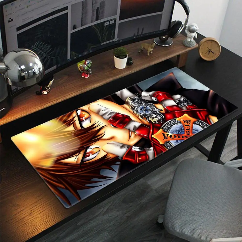 Katekyo Hitman Reborn Computer Mouse Pad Gamer Rubber Mat Diy Deskpad Setup Gamer Accessories Non-slip Table Pads Pc Gaming Mice