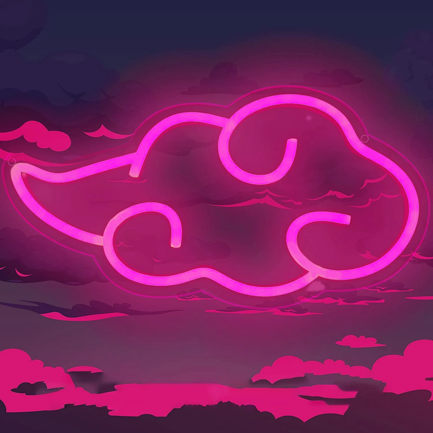 Cloud Neon Sign for Wall Decor Cool LED Lights USB Powered Neon Signs for Room Decoration Gift for Boy or Girls