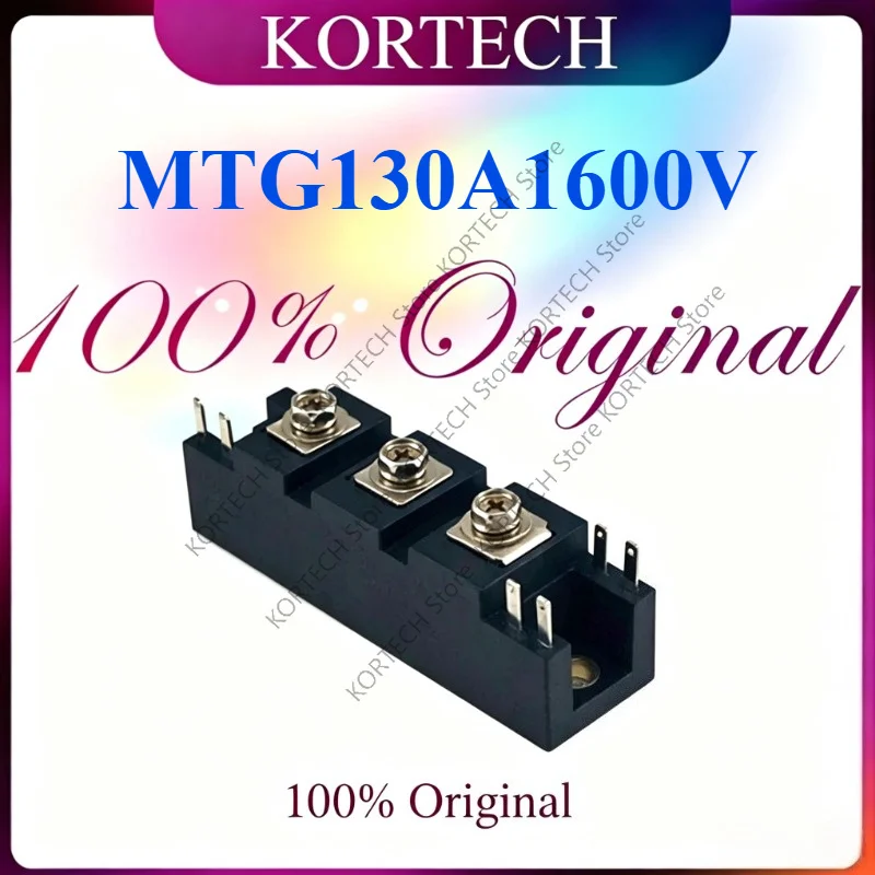 1PCS  Original and brand new  MTG130A1600V For SCR module of carbon dioxide gas shielded welding machine PWB130A40