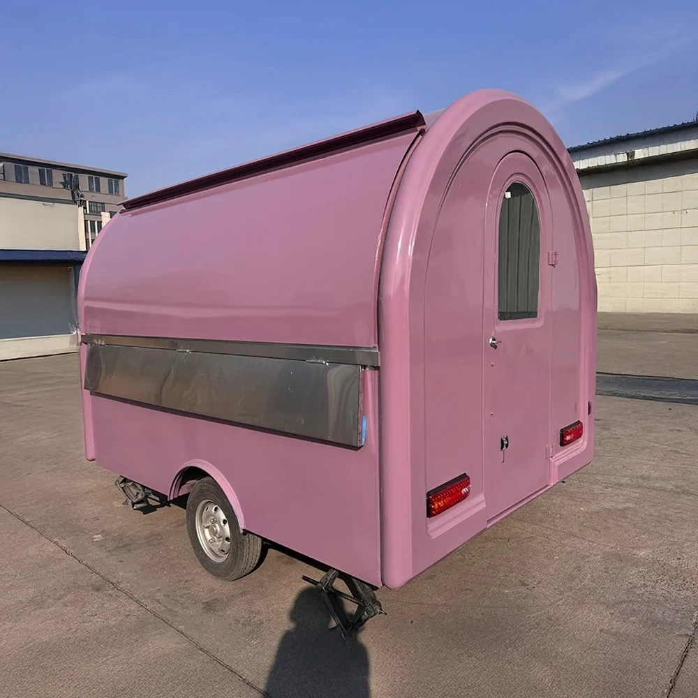 Customized Small Standard Concession Fast Food Trucks Mobile Food Trailer Truck Fully Equipped Street Food Cart