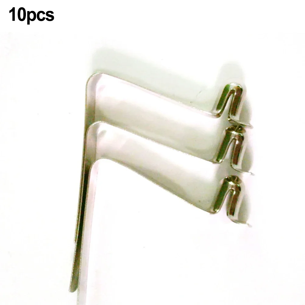 10pcs Spring Clip Locking Tube Pin Push Clip For Tent Pole Push Button Spring Snap Clips Inflatable Boat Marine Kayak 6mm