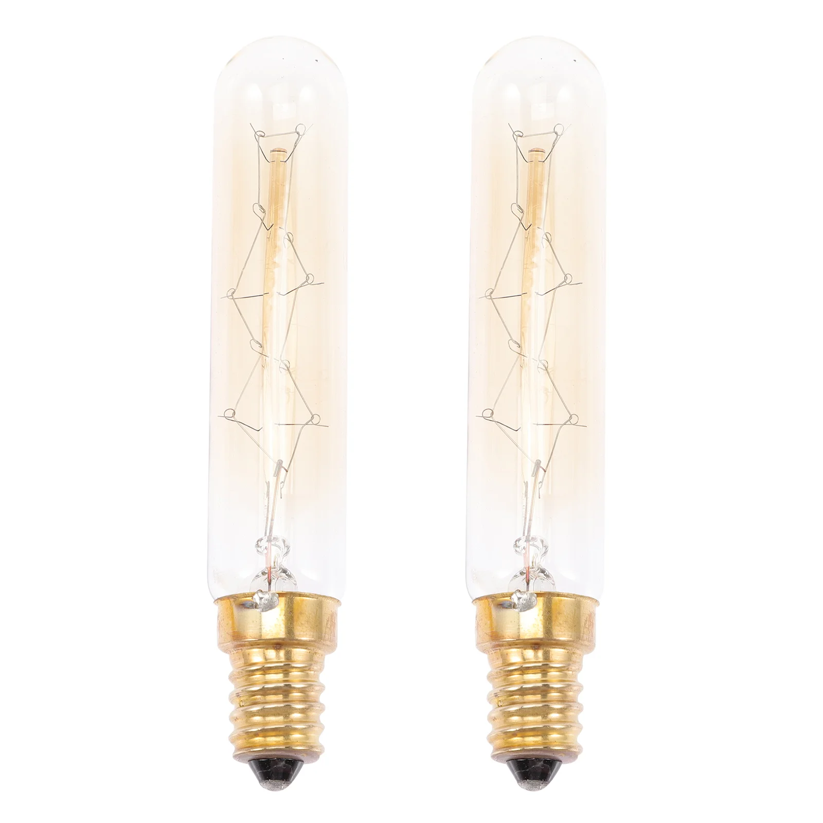 

2 Pcs Light Bulb E14 Bulbs Decorative Household Vintage Branches Lamp LED Candelabra Glass