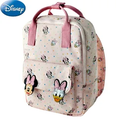 New Disney Minnie Mouse Kids Anime Backpack Mini mickey Schoolbag Girls and Boys Cute Shoulder Bag christmars gifts