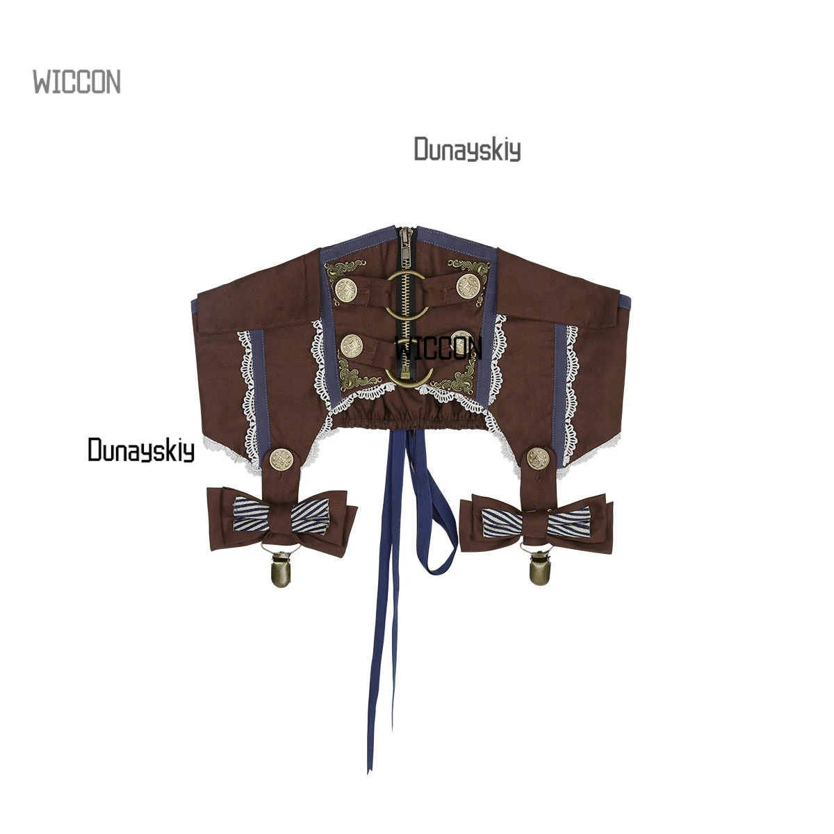 Victorian Gear Sonnet Lolita Gilded Pointer Retro Girl CLA Steampunk British Style Set Dress Halloween Role Play