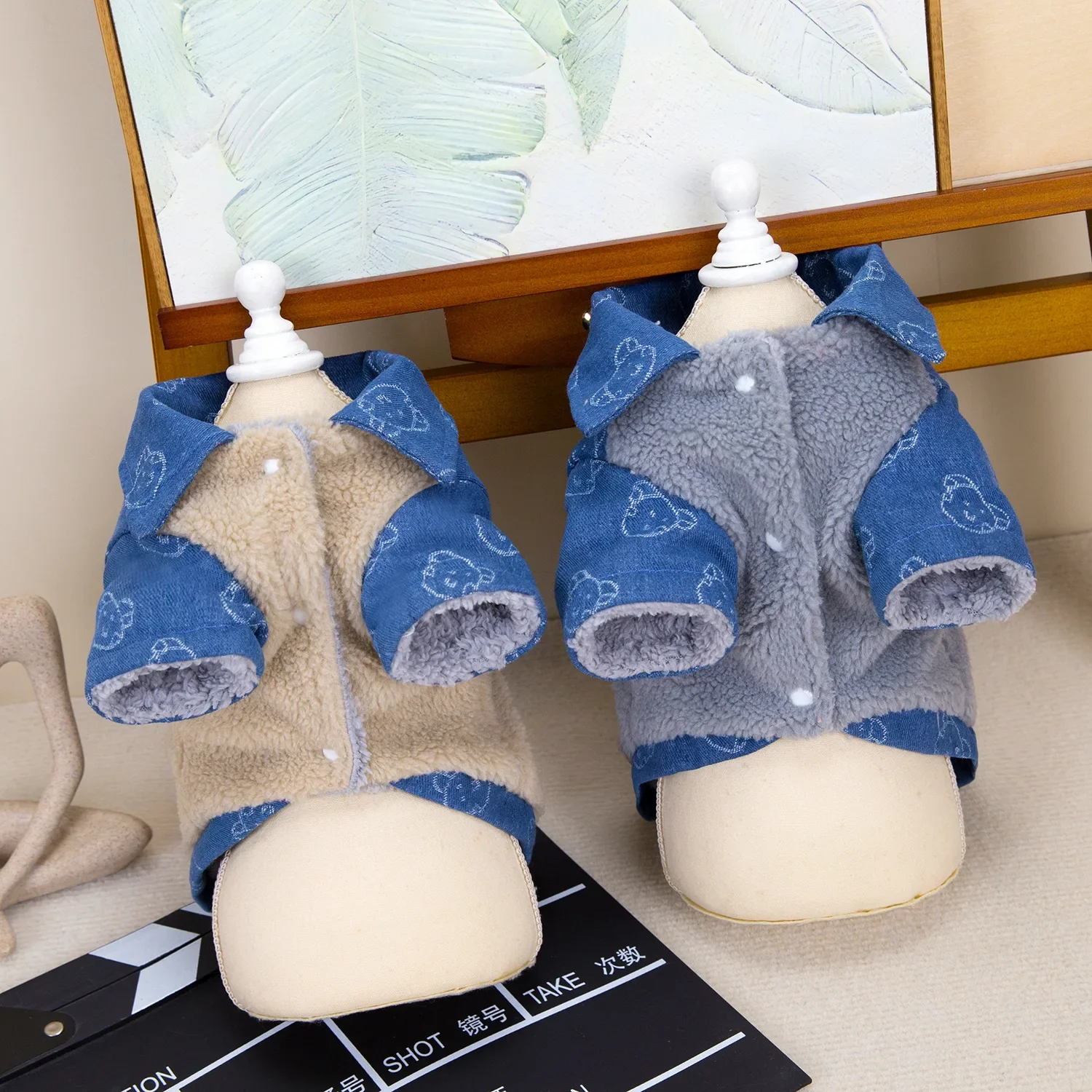 Quality Winter Pet Jacket Coat Cotton-padded Leash D-ring Dog Clothes for Small Dogs Комбинезон Зимний Для Собак