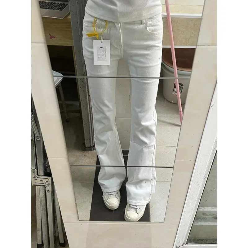 Cintura baixa queimado jeans roupas femininas ginásio fitness treino esporte ativo senhoras feminino calças jeans moda confortável