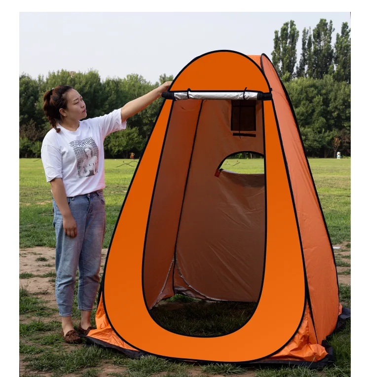 Hot Selling Outdoor Waterproof Four-season Shower Tent with Fiberglass Frame Quick Setup Portable Privacy Customizable
