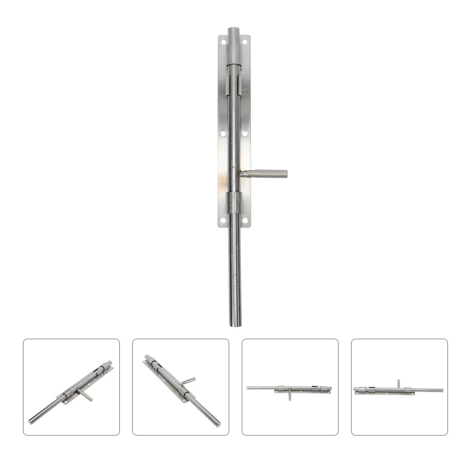 Premium Stainless Steel Door Floor Latch Rust Resistant Strong Ground Bolt Lock for Iron Gates Fences Windows Barns Farm