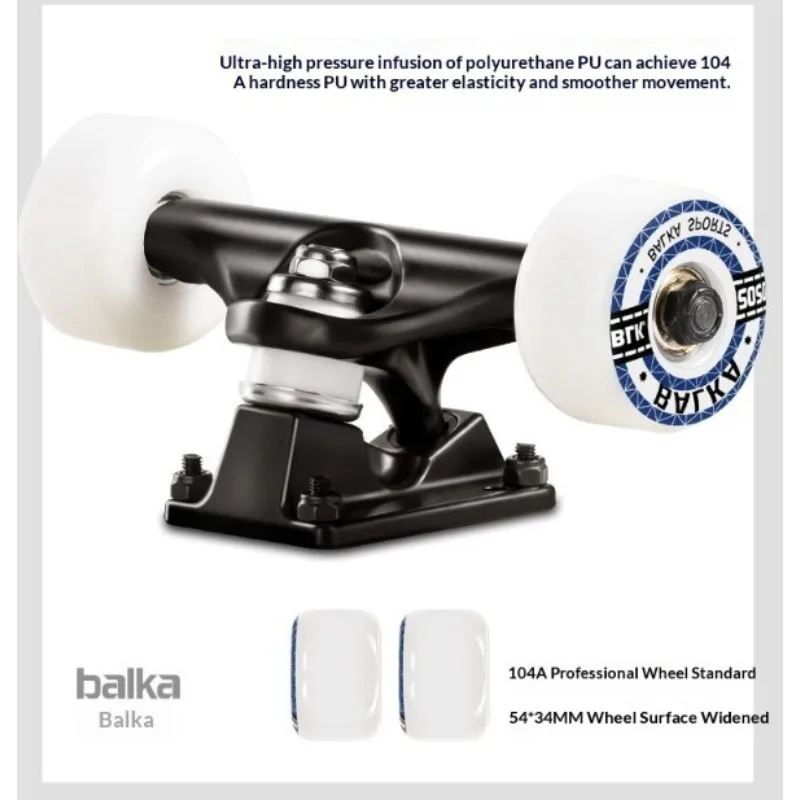 Skateboard Cruiser Complet Portable Léger Plateau en Érable Roulement Fluide Roulements ABEC Roues en PU Lumières LED Enfants Adolescents Rose