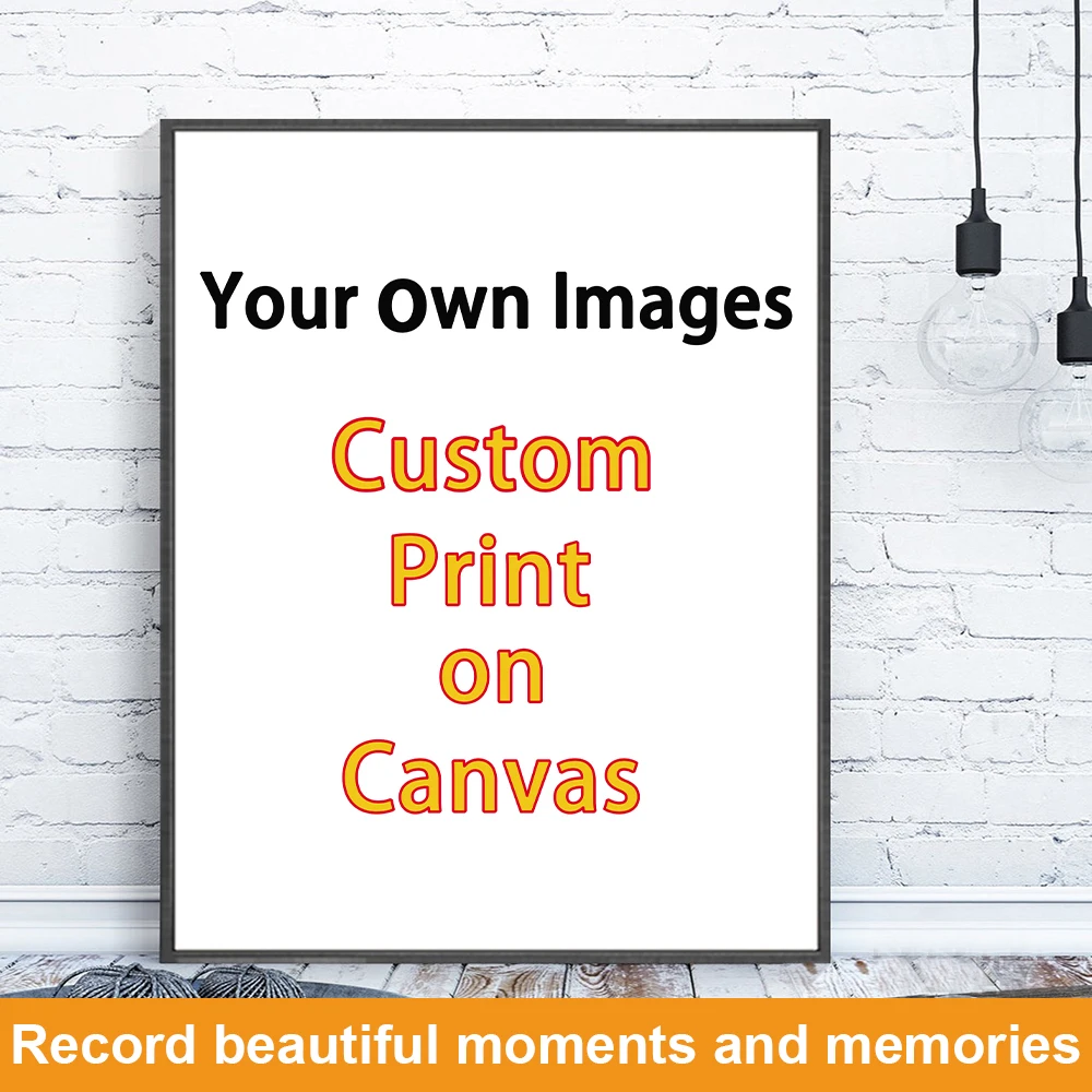 Pintura en lienzo impresa personalizada de tu foto, póster, figura de Animal, paisaje, imagen Abstrac, decoración del hogar, pinturas artísticas de pared