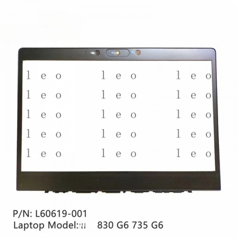 

CC New For HP 830 G6 735 G6 Screen Front LCD Bezel Cover Frame B Shell L60619-001