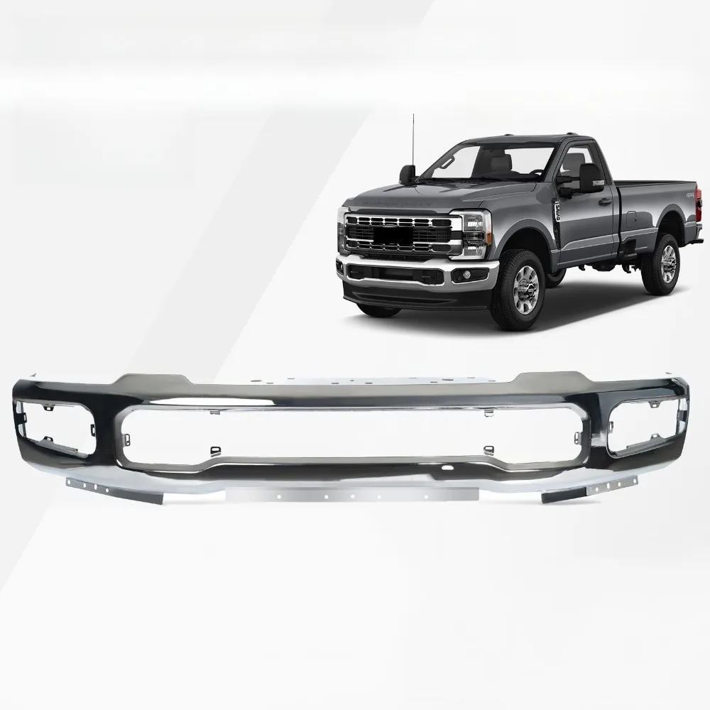 

Накладка на передний бампер, подходит для Ford F-250/F-350 Super Duty 2023, 2024, 2025 годов выпуска, хромированная