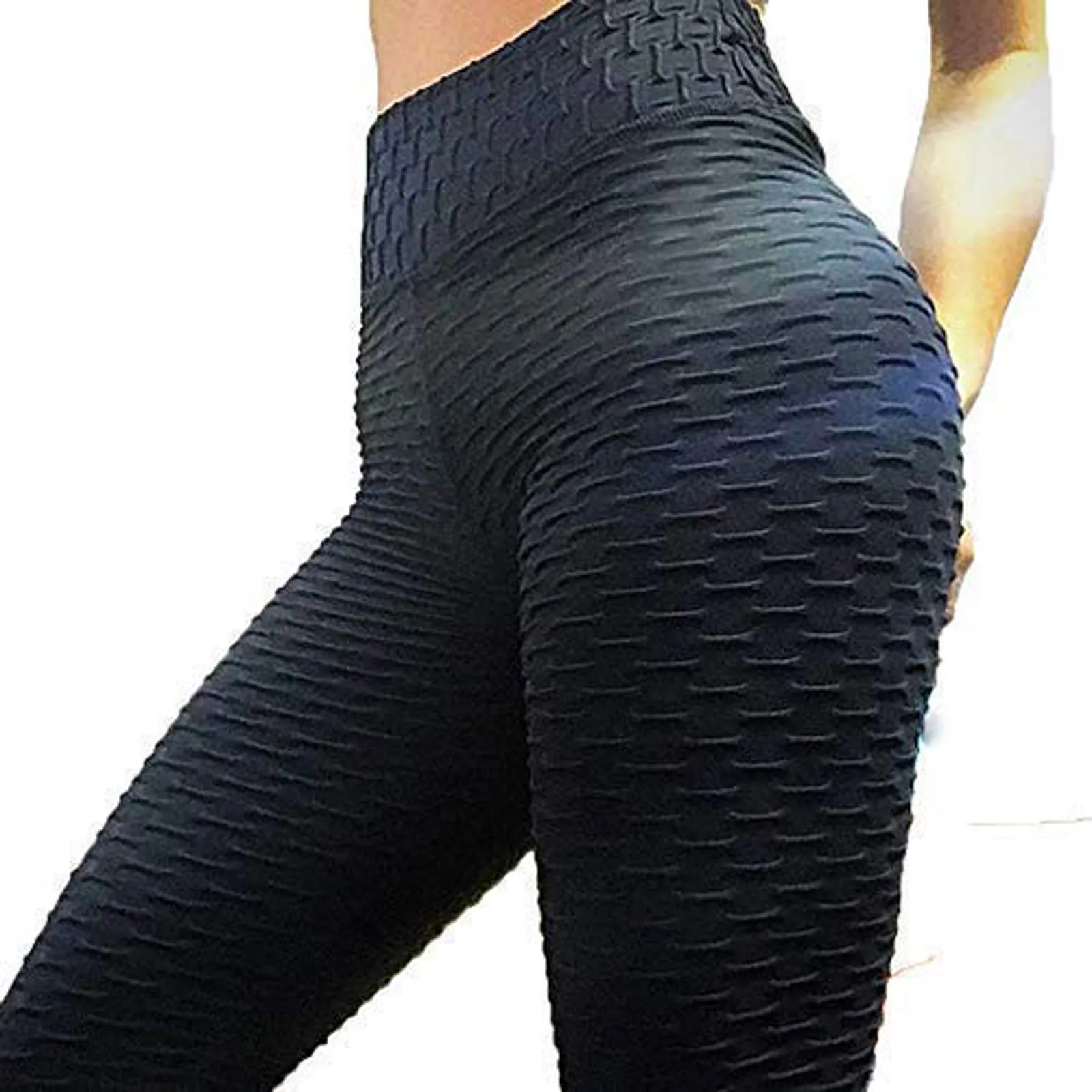 

Women Sexy Leggings 2024 New Fitness Yoga Pants Sport Plus Size Slim Fit leggins Jacquard Running Tights Scrunch Leggings