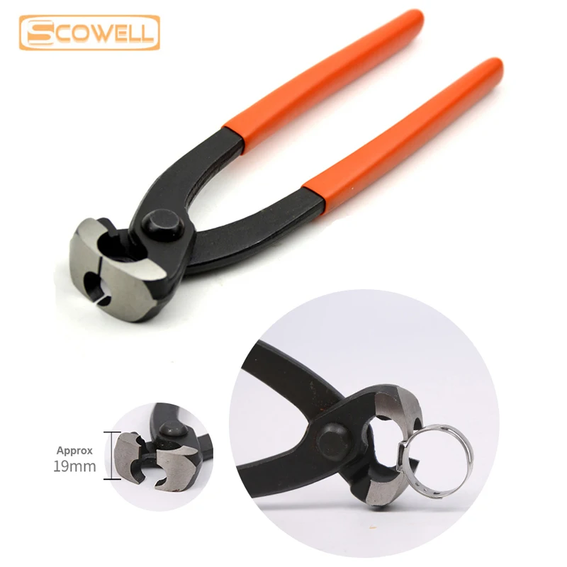

50% OFF HUNTERrapoo 9" inch CR-V Auto Car Crimping Nippers Tools For Air Fuel O Clips Pipe Hose Hoop Clamps Pliers Crimpers