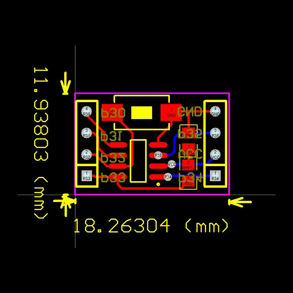 Stc15w 204S Minimum Ontwikkeling Board 51 Leren Microcontroller Systeem Board Mcu Ondersteuning Pwm Eenvoudige Installatie
