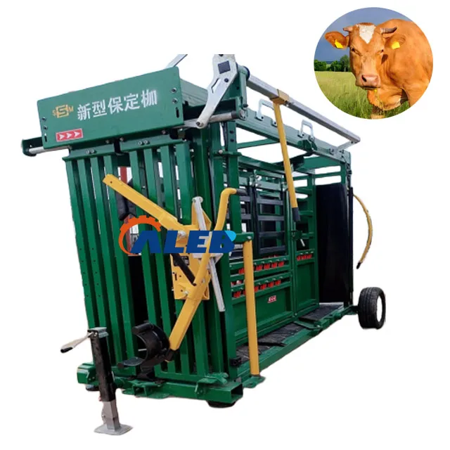 High Efficiency Cattle Farm Livestock Breeding Machinery and Equipment Squeeze Machine