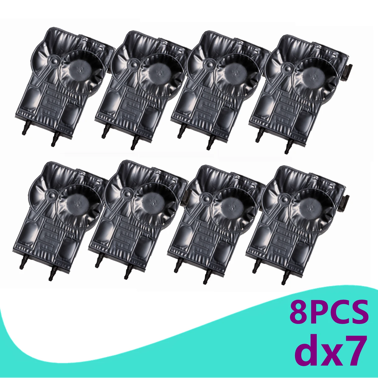 

8 шт. Epson DX7 демпферы печатающей головки черный 5113 УФ-демпфер чернил для струйных фотомашин широкоформатный