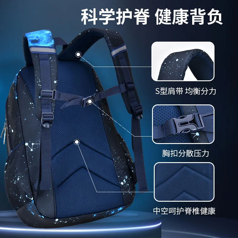 Waterproof Children School Bags Boys Primary School Backpacks Kids Bookbag Schoolbags Orthopedic Backpack Mochila Infantil