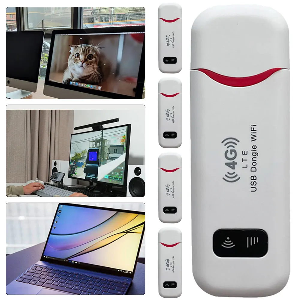 

Беспроводной маршрутизатор LTE WiFi, 5 шт., 4G SIM-карта, 150 Мбит/с, USB-модем, WiFi-адаптер, точка доступа