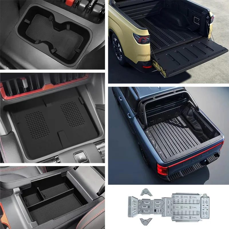 Trail-Ready Aluminum Offroad Roof Cargo Platform Compatible With Shark Pickup Truck Quick-Mount