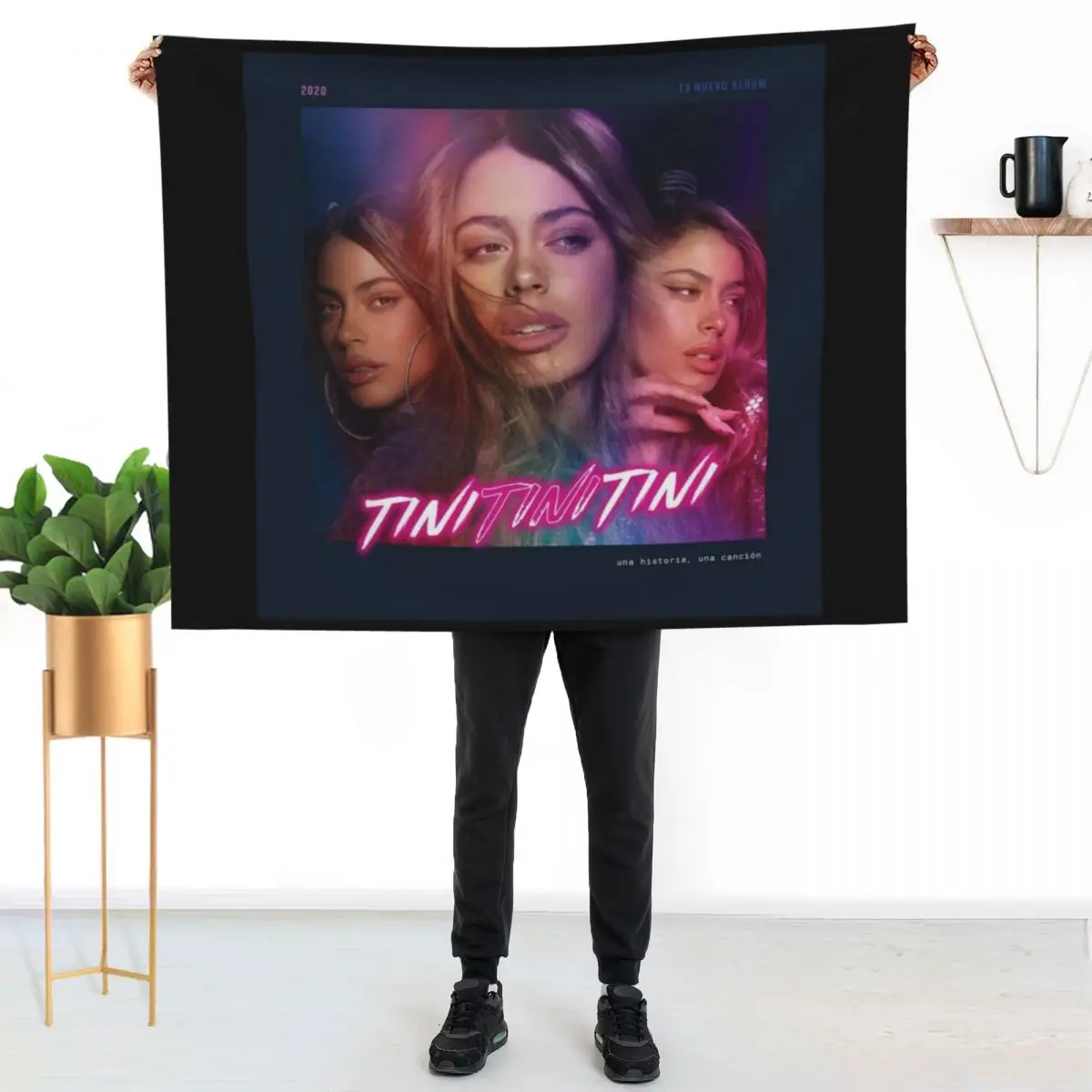 

Tini Tini Tini Throw Blanket Stylish Couch Blanket for Home Living Room