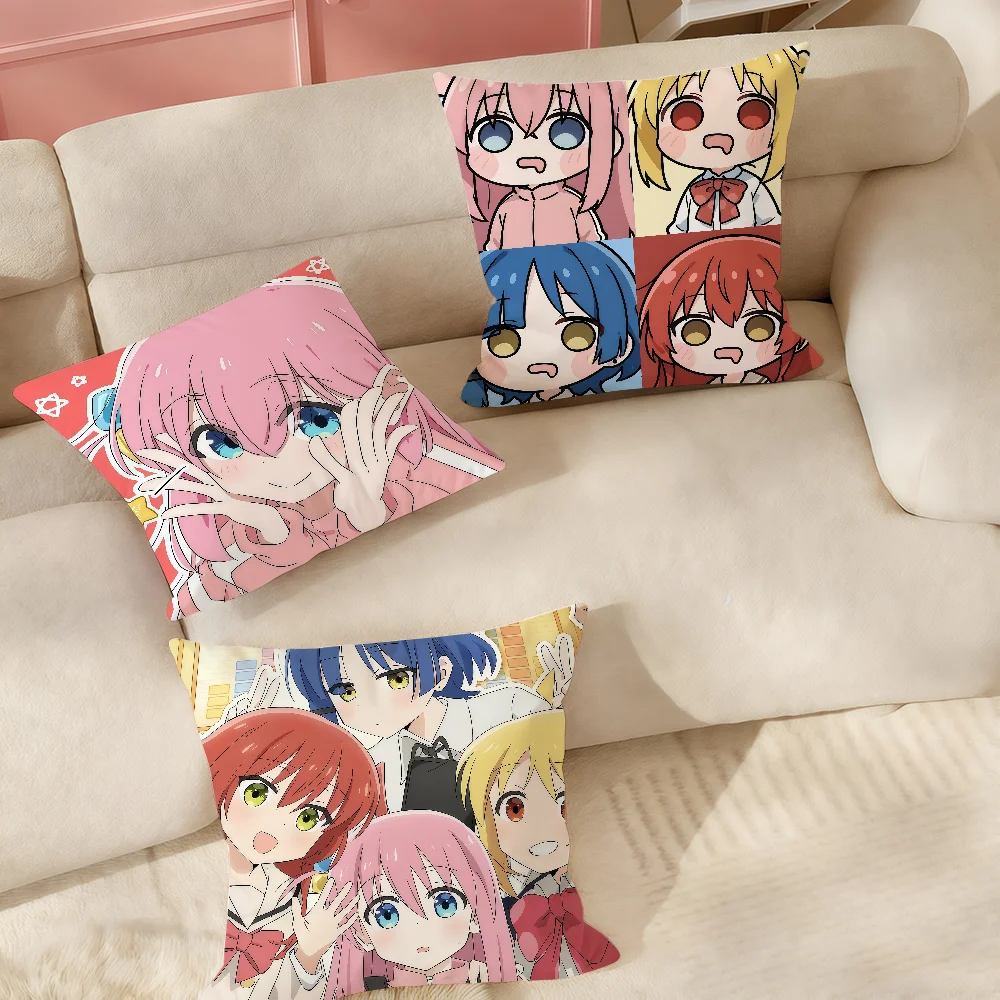 Anime B-bocchi The Rock Pillow Case Suitable For Bedrooms Li
