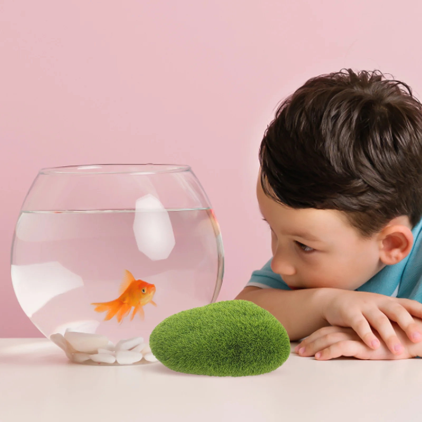 

Simulation balls Realistic Fish Tank Ornament Small Aquarium Decoration Resin Moss for Aquarium Accessory