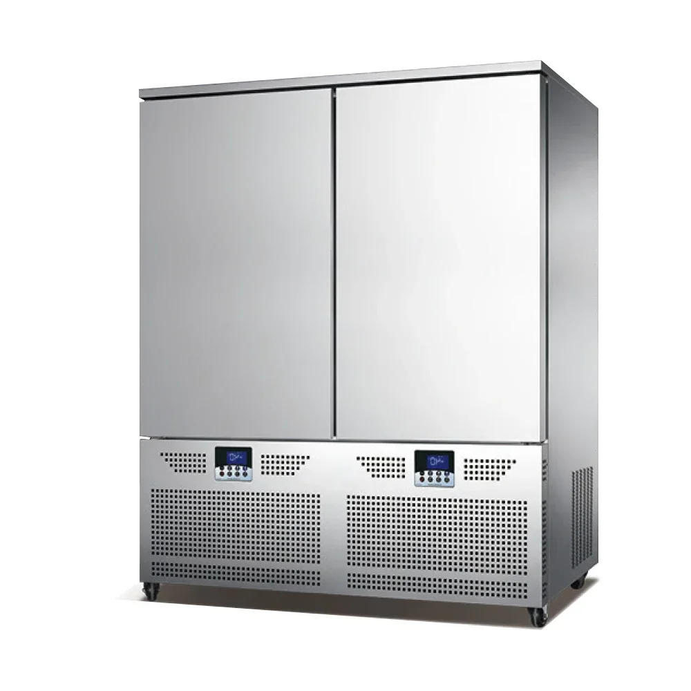 For Factory Direct Sale Vertical -40 Degree Stainless Steel Fast Shock Blast Freezer With Trolley