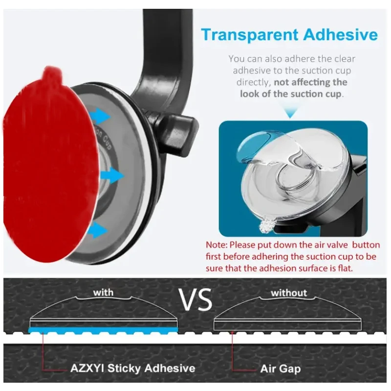 3/8/10 pçs resistente dupla face fita de espuma ponto impermeável sem costura auto-adesivo adesivo de instalação de carro para câmera traseira do carro