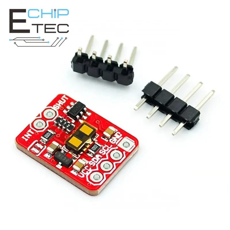 

50Hz3.3-5v VL53L1X Laser Ranging Sensor Module 4cm-4m Ranging Module ToF Distance Measurement I2C PCB Sensor Board