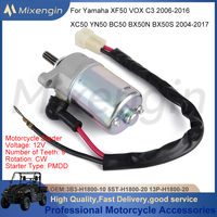 Motorcycle Starter Motor Electrical For Yamaha XF50 Giggle VOX C3 2006-2016 3B3-H1800-00 XC50 YN50 BC50 BX50N BX50S 2004-2017